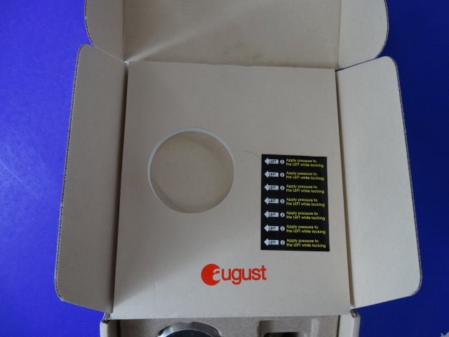 August Smart Lock (Nickel) + Connect Wi - Fi Bridge – Remote Access Bundle - WeBuyElectronic