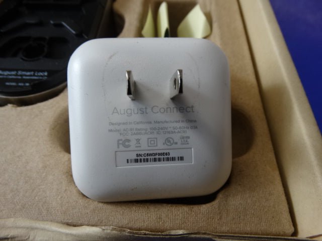 August Smart Lock (Nickel) + Connect Wi - Fi Bridge – Remote Access Bundle - WeBuyElectronic