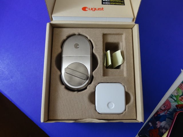 August Smart Lock (Nickel) + Connect Wi - Fi Bridge – Remote Access Bundle - WeBuyElectronic