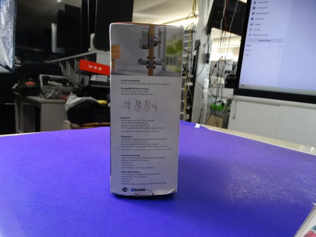 August Smart Lock (Nickel) + Connect Wi - Fi Bridge – Remote Access Bundle - WeBuyElectronic