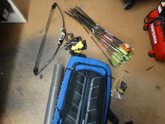 Barnett Vortex Youth Compound Bow Set – Mossy Oak, Arrows & Carry Bag - WeBuyElectronic