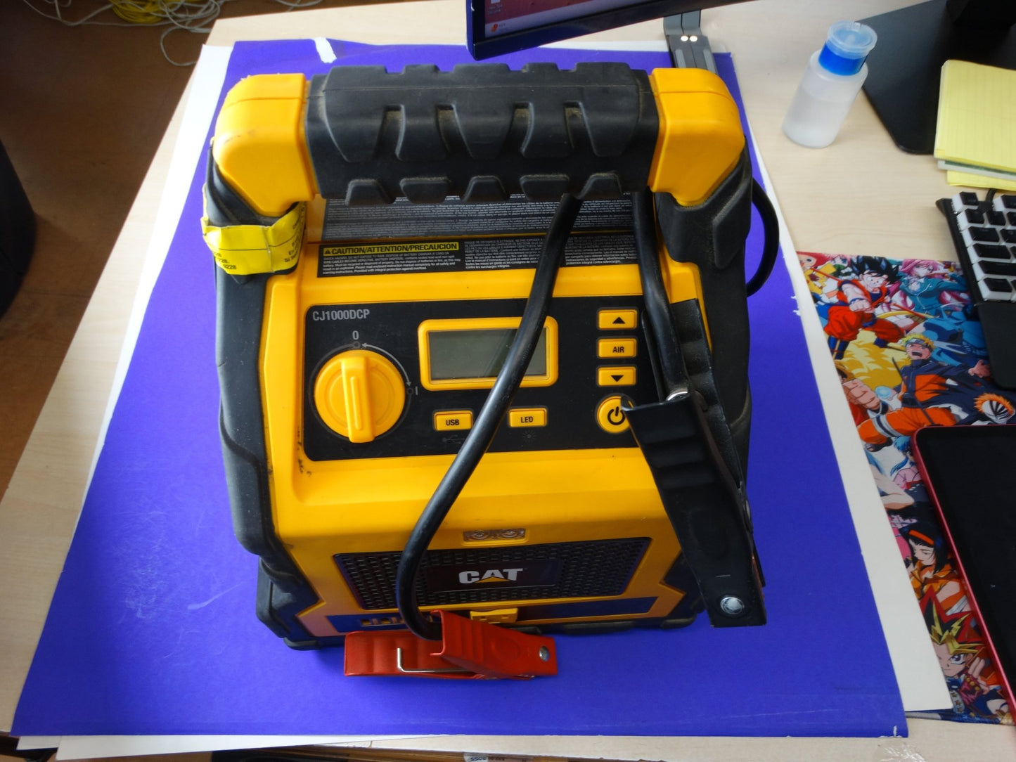 CAT CJ1000DCP Digital Jump Starter with Air Compressor and Power Bank - WeBuyElectronic