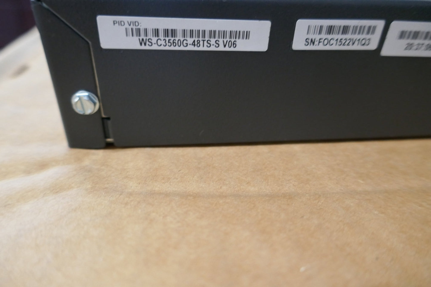 Cisco Catalyst 3560G WS - C3560G - 48TS - S 48 - Port Gigabit Ethernet Switch | Managed Rackmount - WeBuyElectronic