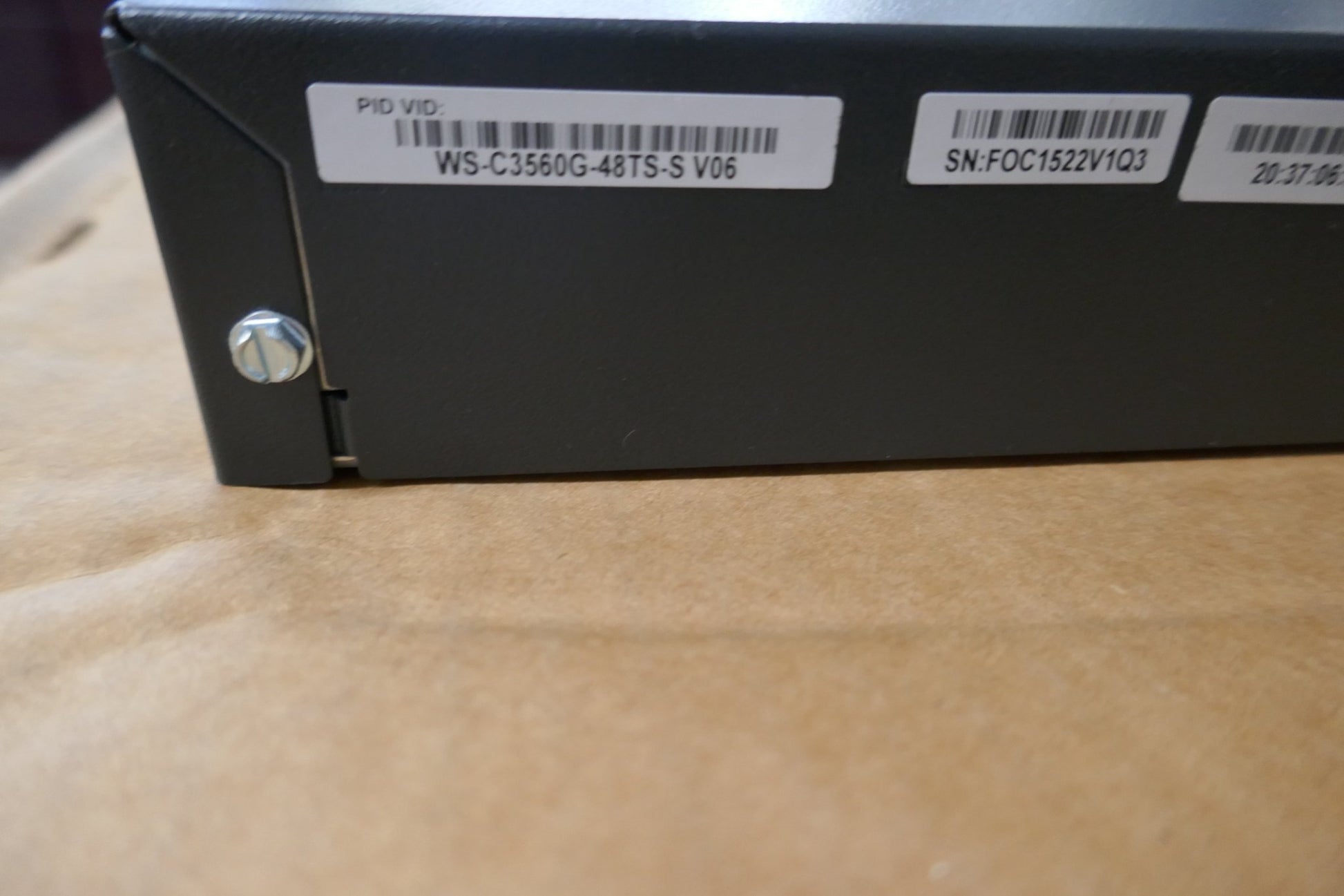 Cisco Catalyst 3560G WS - C3560G - 48TS - S 48 - Port Gigabit Ethernet Switch | Managed Rackmount - WeBuyElectronic