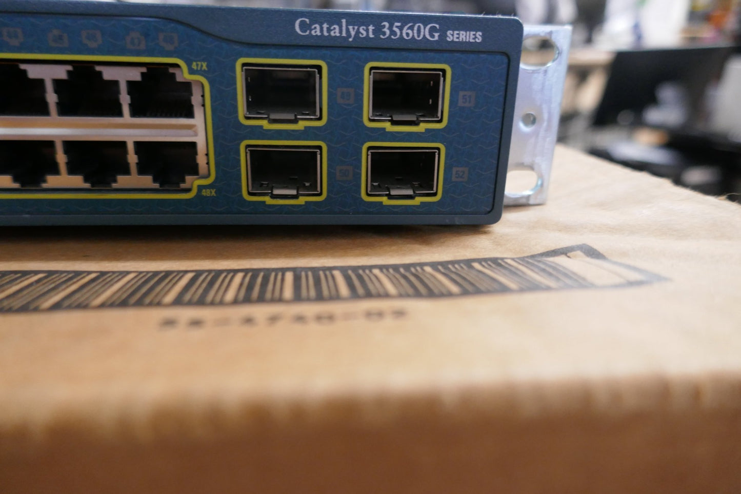 Cisco Catalyst 3560G WS - C3560G - 48TS - S 48 - Port Gigabit Ethernet Switch | Managed Rackmount - WeBuyElectronic