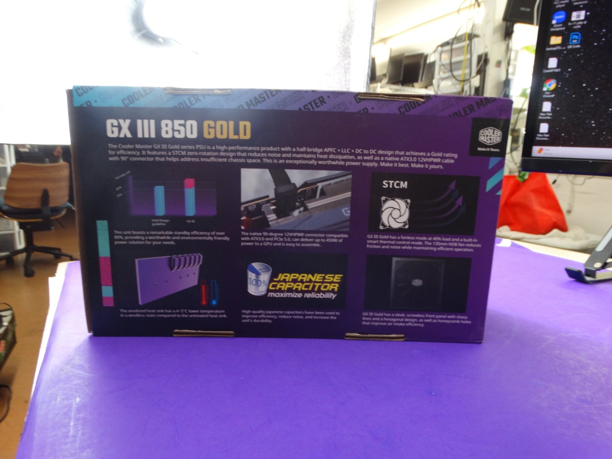 Cooler Master GX III 850 Gold – Fully Modular ATX 3.0 Power Supply (PCIe 5.0 Ready) - WeBuyElectronic