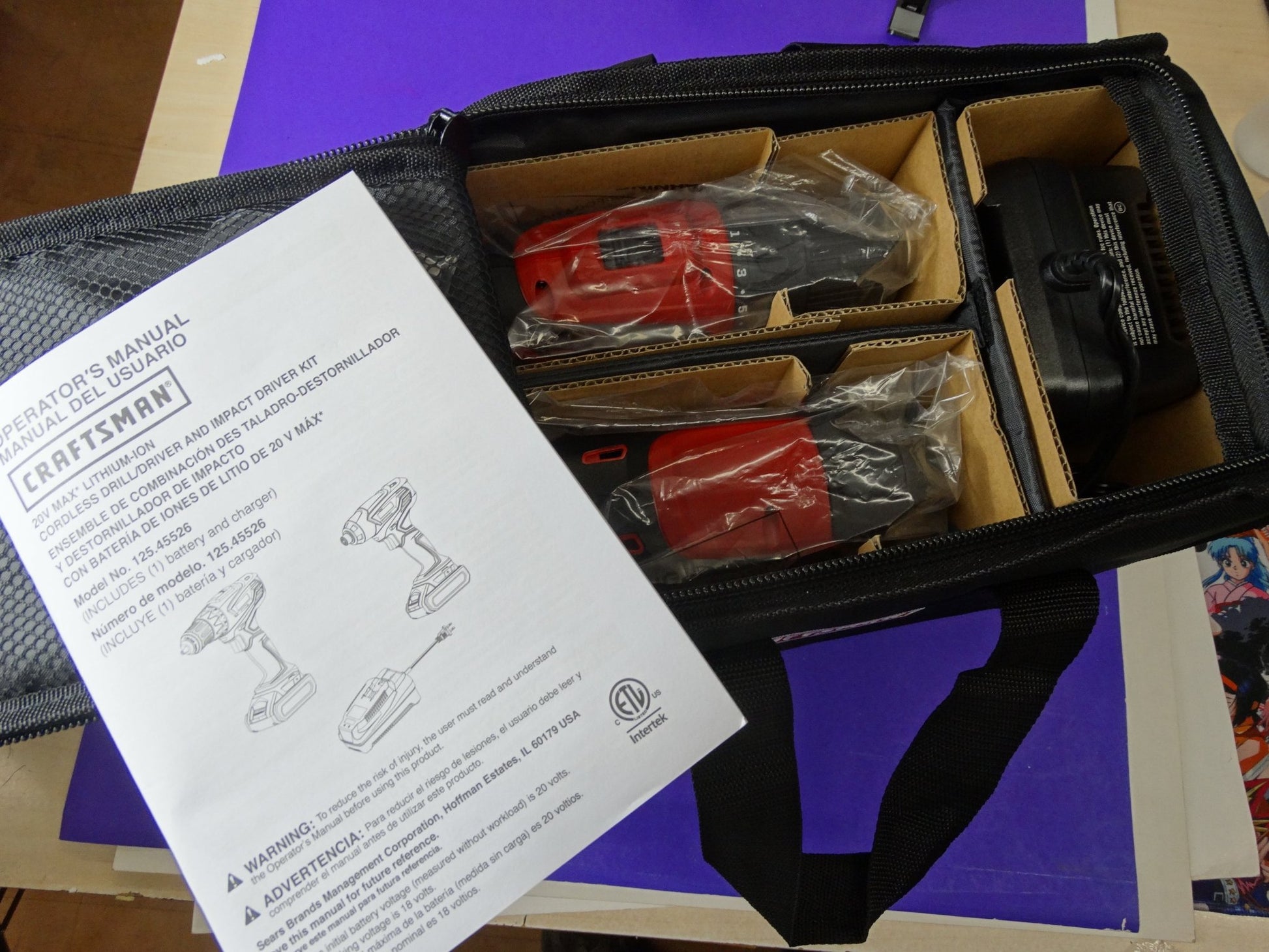 CRAFTSMAN 20V MAX Cordless Drill and Impact Driver Combo Kit - WeBuyElectronic