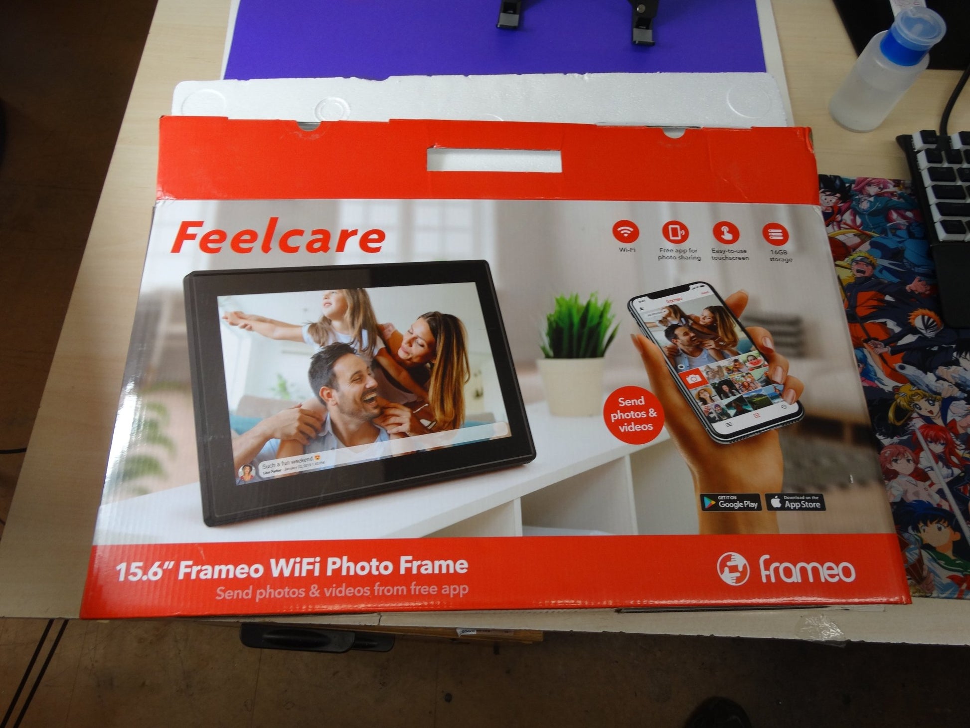 Feelcare 15.6" Frameo WiFi Digital Photo Frame - WeBuyElectronic