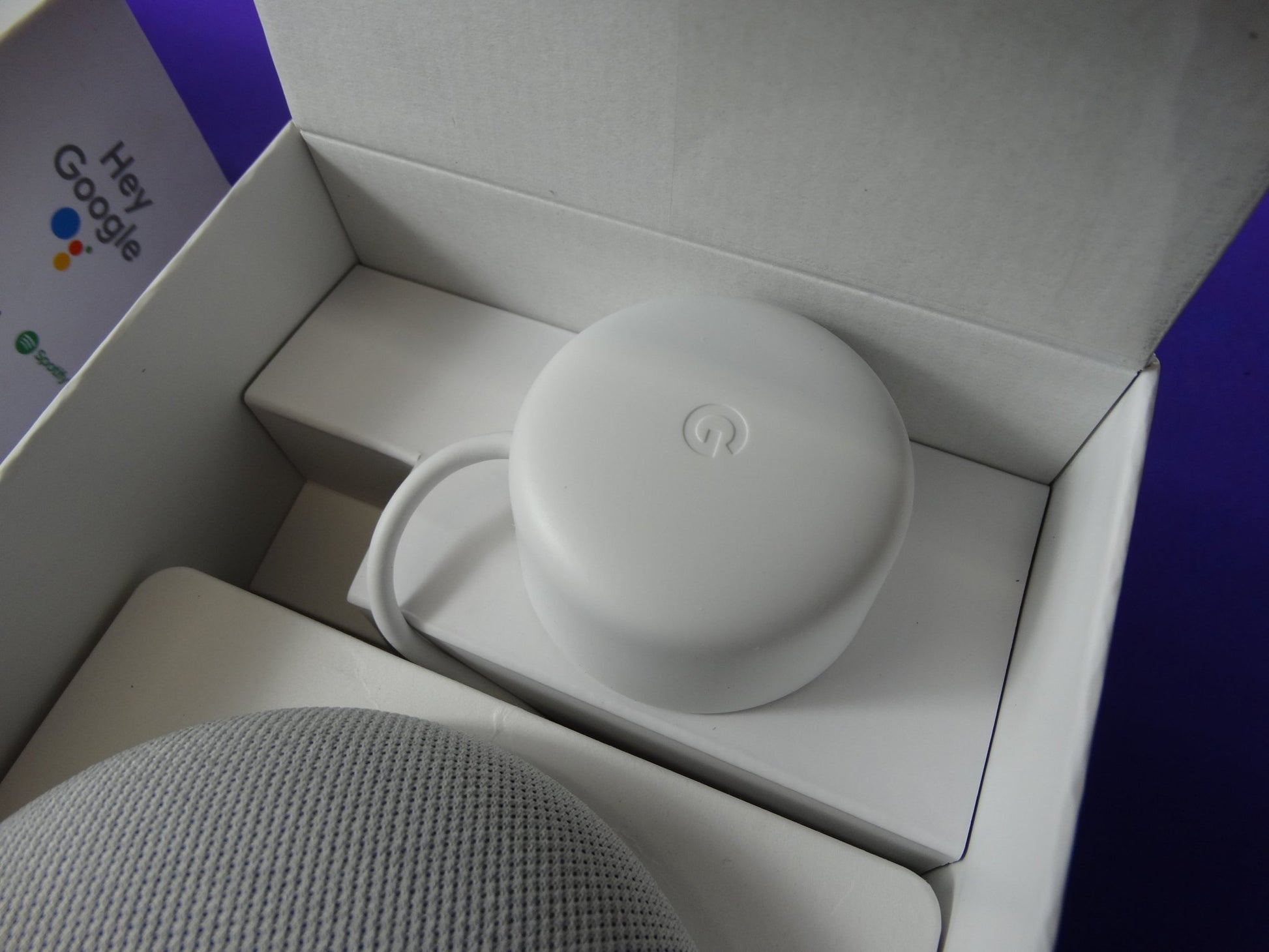 Google Nest Mini (2nd Generation) – Chalk color (Model: GA00638-US) - WeBuyElectronic