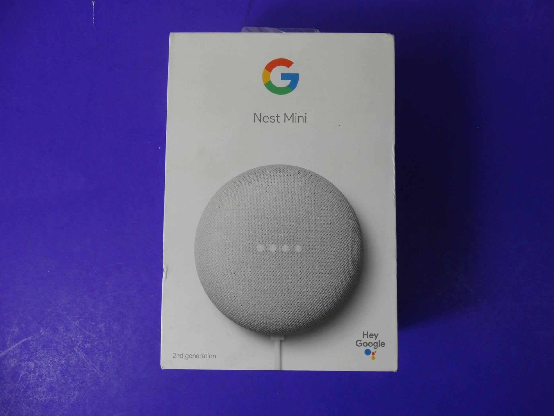 Google Nest Mini (2nd Generation) – Chalk color (Model: GA00638-US) - WeBuyElectronic