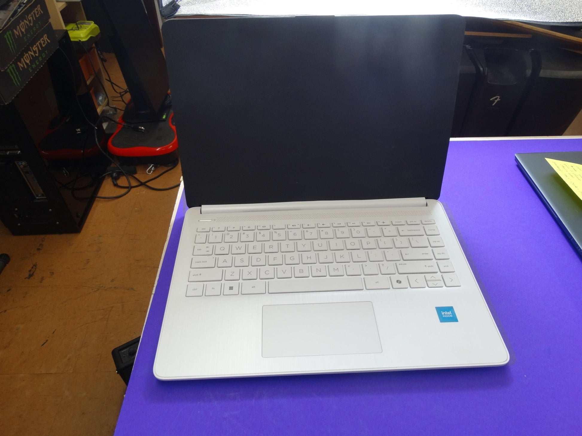HP 14” HD Laptop – Intel Celeron N4500, 4GB DDR4, 64GB eMMC, Windows 11 + Microsoft 365 - WeBuyElectronic