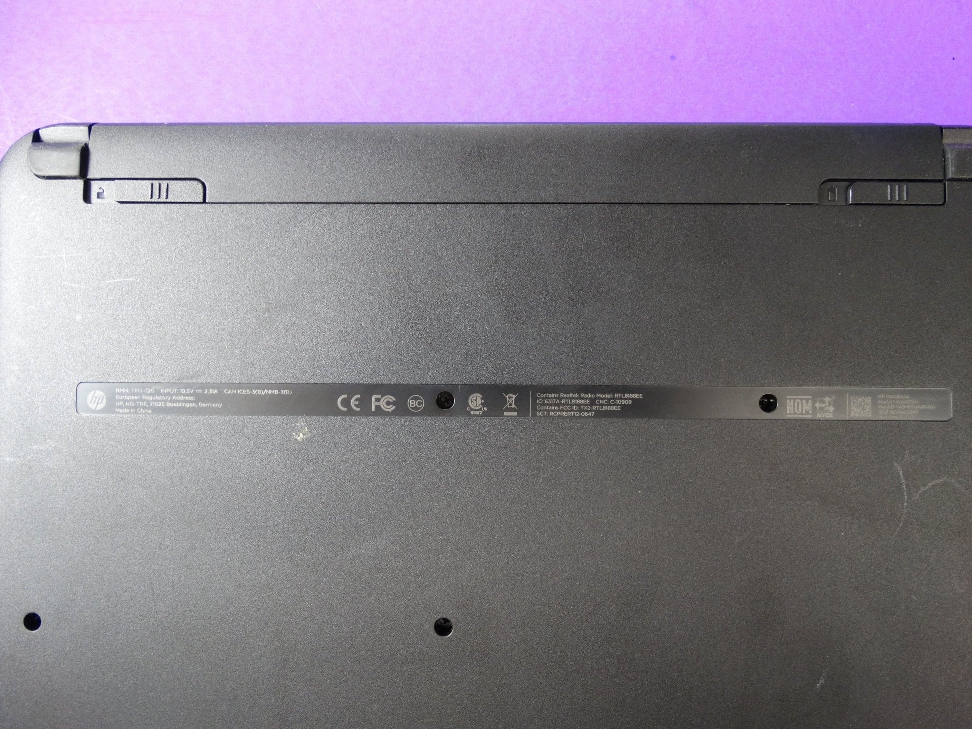 HP Laptop – AMD E2-7110 APU, 1.80GHz, 4GB RAM, 320GB Storage, Windows 10 Home - WeBuyElectronic