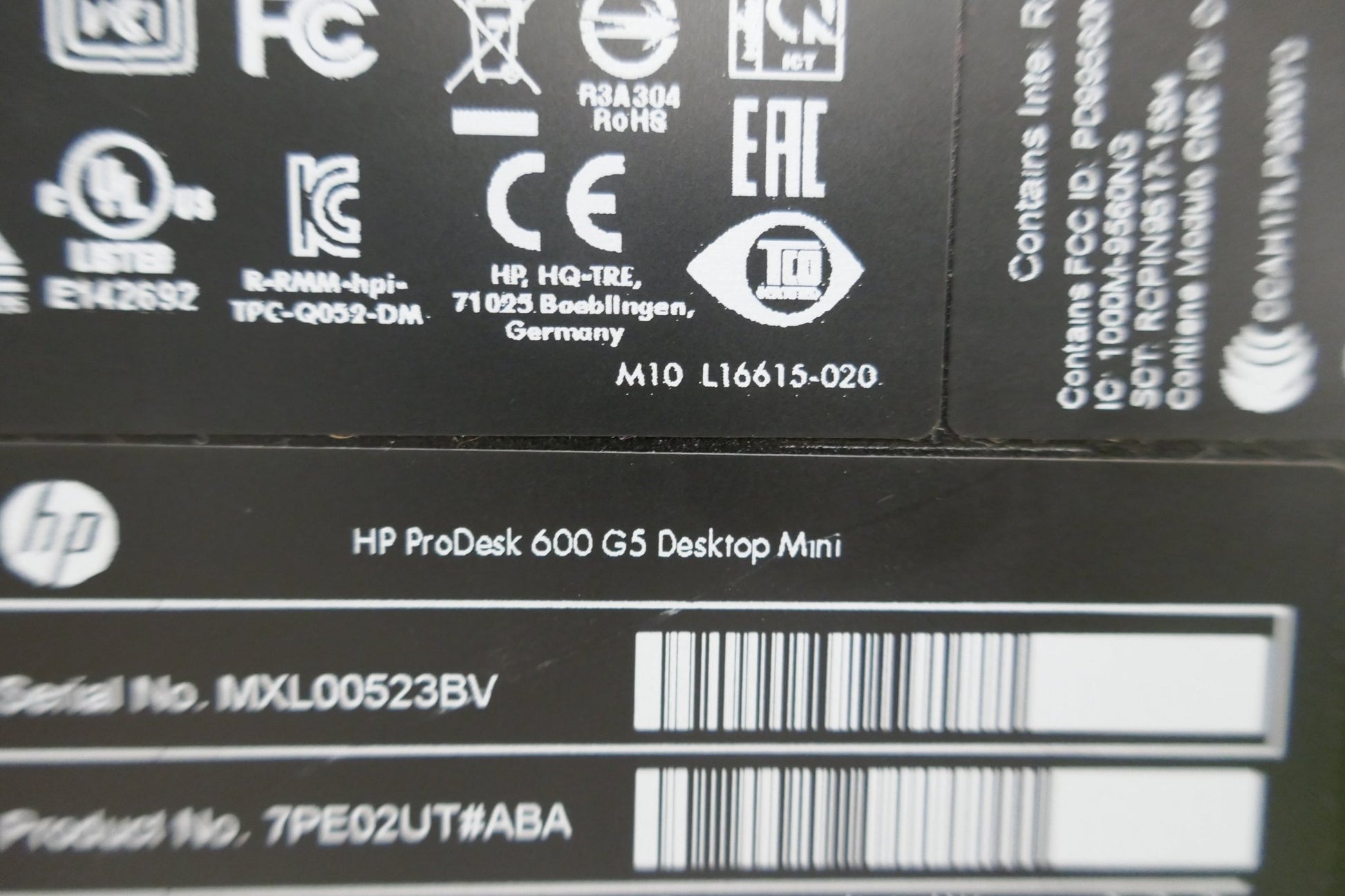 HP ProDesk 600 G5 Mini Desktop Computer | i5-9500T | 16GB | 256GB SSD | Windows 10 Pro/11 Ready - WeBuyElectronic