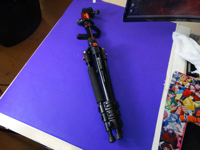 iGeekoto AT24 Pro 77" Aluminum Tripod with 36° Ball Head | Professional Photography Tripod - WeBuyElectronic