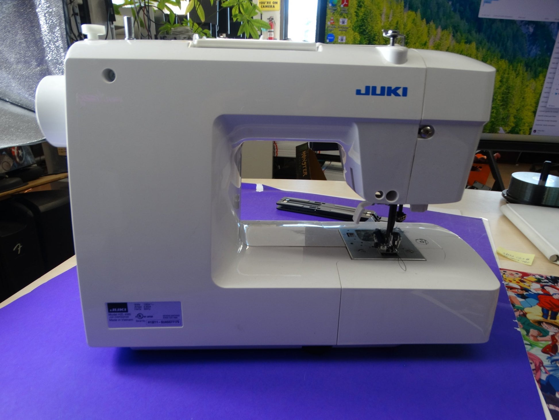 JUKI HZL-K85 Computerized Sewing Machine – 150 Stitch Patterns & Automatic Buttonholes - WeBuyElectronic