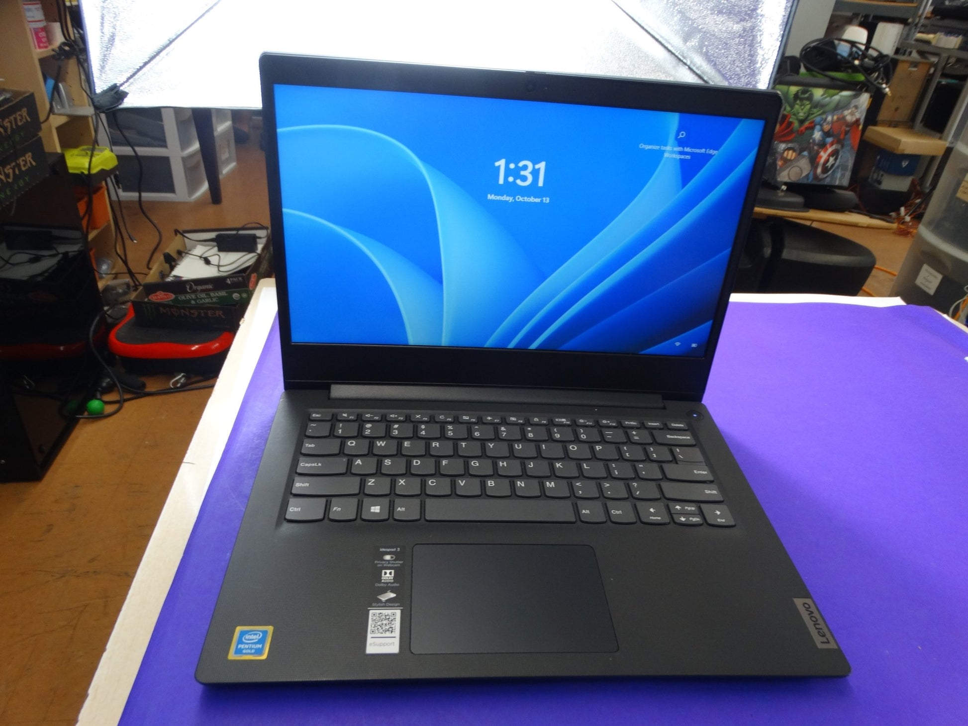 Lenovo Laptop – 8GB RAM, 128GB SSD, Intel Pentium 64USU 2.4GHz, Windows 11 Home (S Mode) - WeBuyElectronic