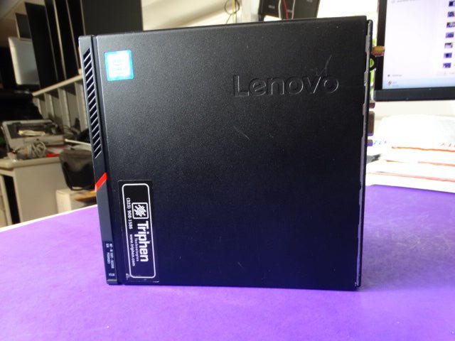 Lenovo ThinkCentre M910q Tiny Desktop – i3 - 6100T, 8GB, 128GB SSD, Win 10 Pro - WeBuyElectronic