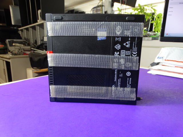 Lenovo ThinkCentre M910q Tiny i5 - 7500T 8GB 128GB + 256GB SSD Win 10 Pro - WeBuyElectronic