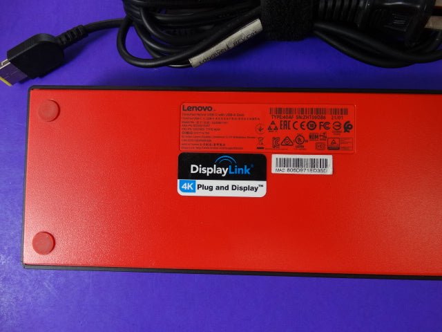 Lenovo ThinkPad Hybrid USB-C Dock with USB-A Adapter – Dual Display Support - WeBuyElectronic