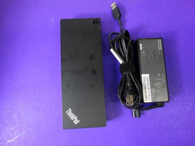 Lenovo ThinkPad Hybrid USB-C Dock with USB-A Adapter – Dual Display Support - WeBuyElectronic