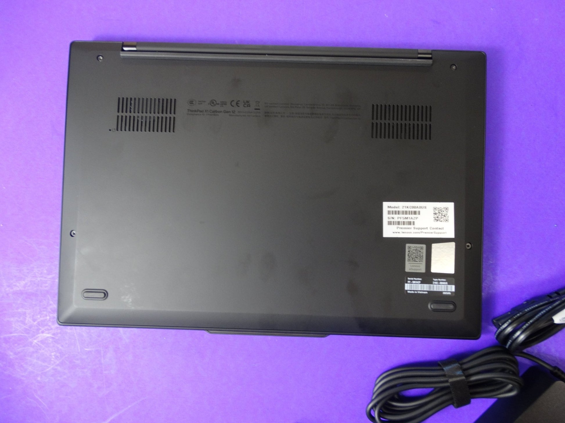 Lenovo ThinkPad X1 Carbon 12th Gen Laptop – 16GB Memory, 512GB SSD, Core Ultra 7, 14” WUXGA, Warranty Included - WeBuyElectronic