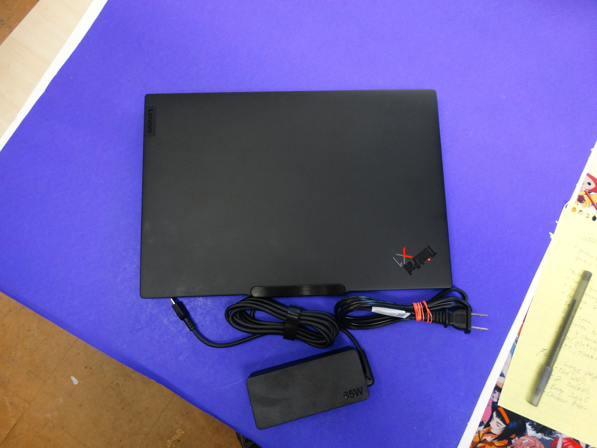 Lenovo ThinkPad X1 Carbon 12th Gen Laptop – 16GB Memory, 512GB SSD, Core Ultra 7, 14” WUXGA, Warranty Included - WeBuyElectronic
