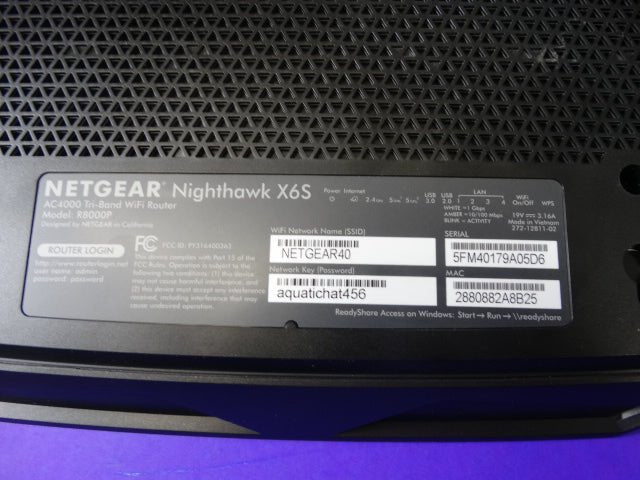 Netgear Nighthawk X6S AC4000 Tri - Band WiFi Router – Model R8000P. - WeBuyElectronic