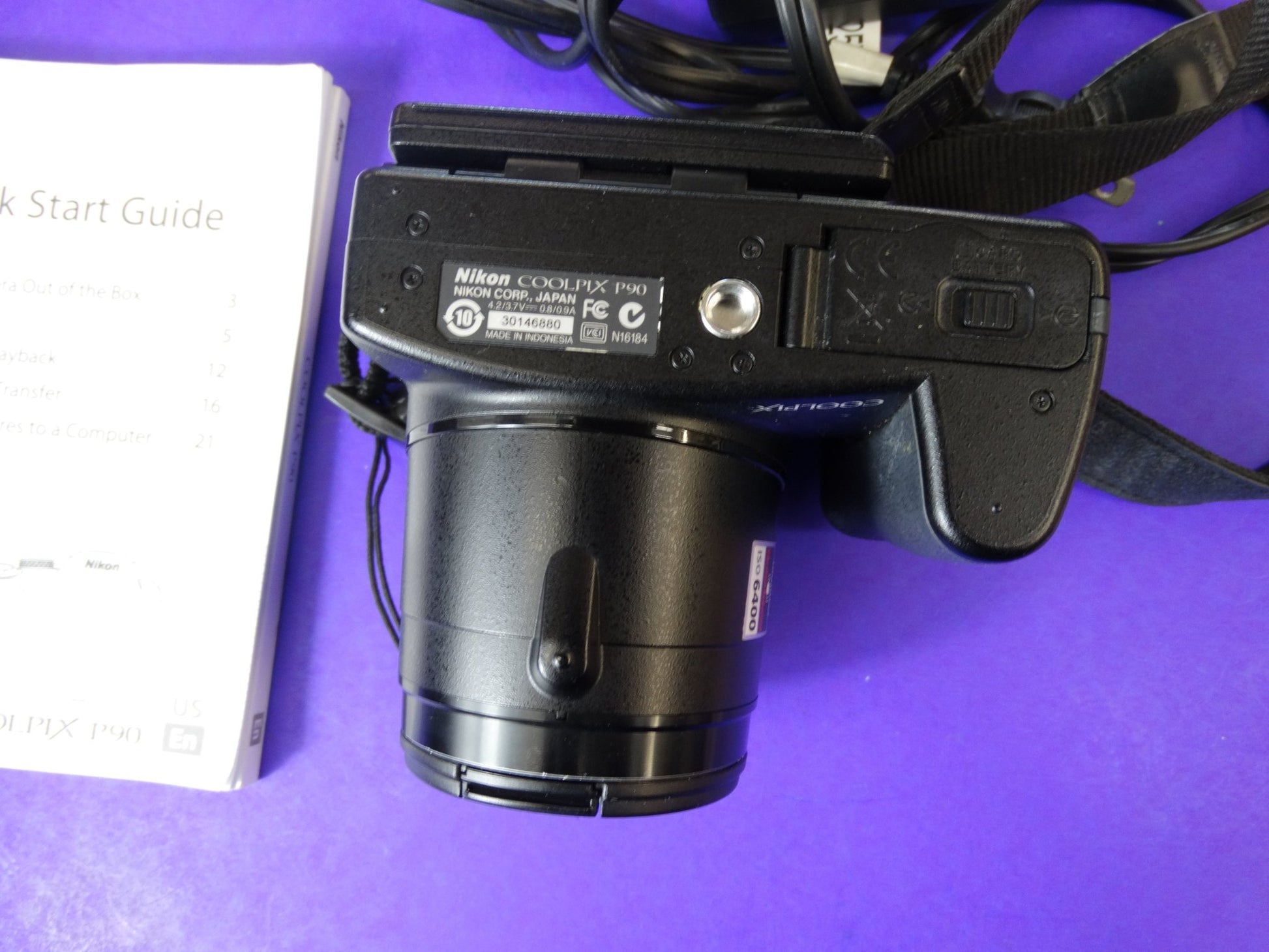 Nikon Coolpix P90 Bridge Camera – 12.1MP – 24x Optical Zoom – Works Great – Complete Bundle - WeBuyElectronic