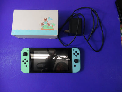 Nintendo Switch Animal Crossing Edition – Special Design Console with Dock & Joy-Cons - WeBuyElectronic
