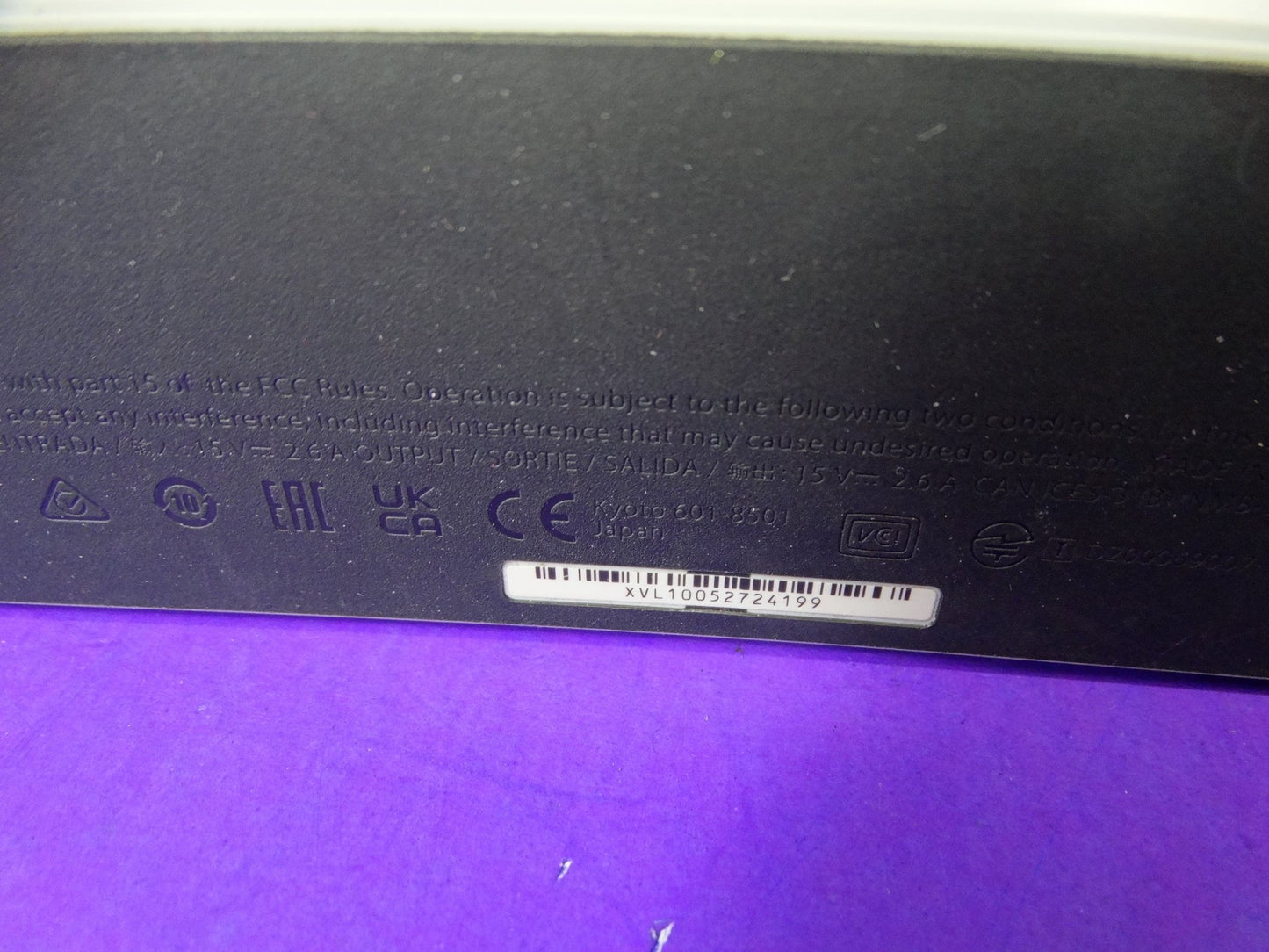 Nintendo Switch HAC - 016 – Black & White | Left Joystick Missing Cover (Slightly Stiff) - WeBuyElectronic