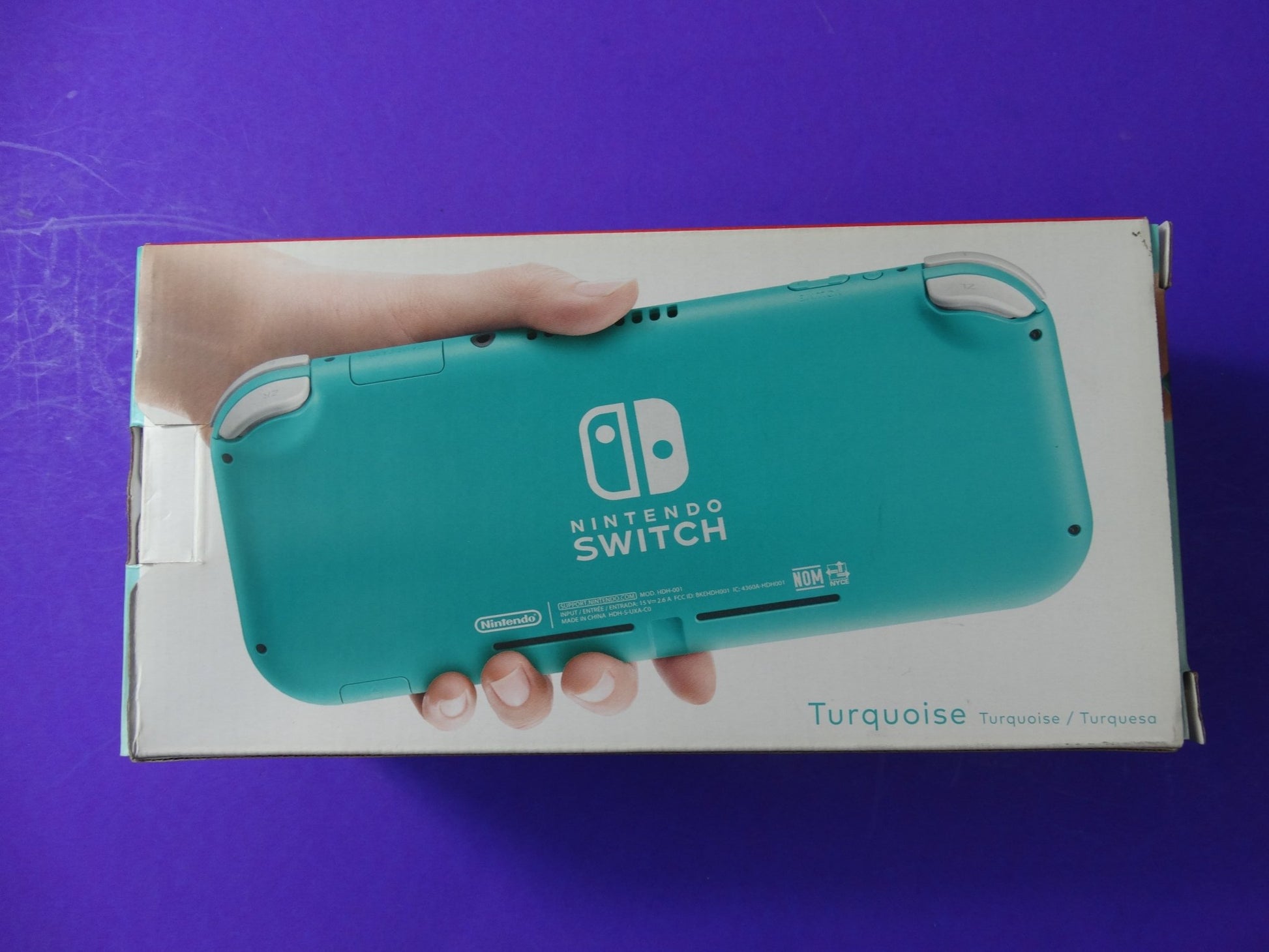 Nintendo Switch Lite – Turquoise Handheld Console – Portable Gaming System - WeBuyElectronic