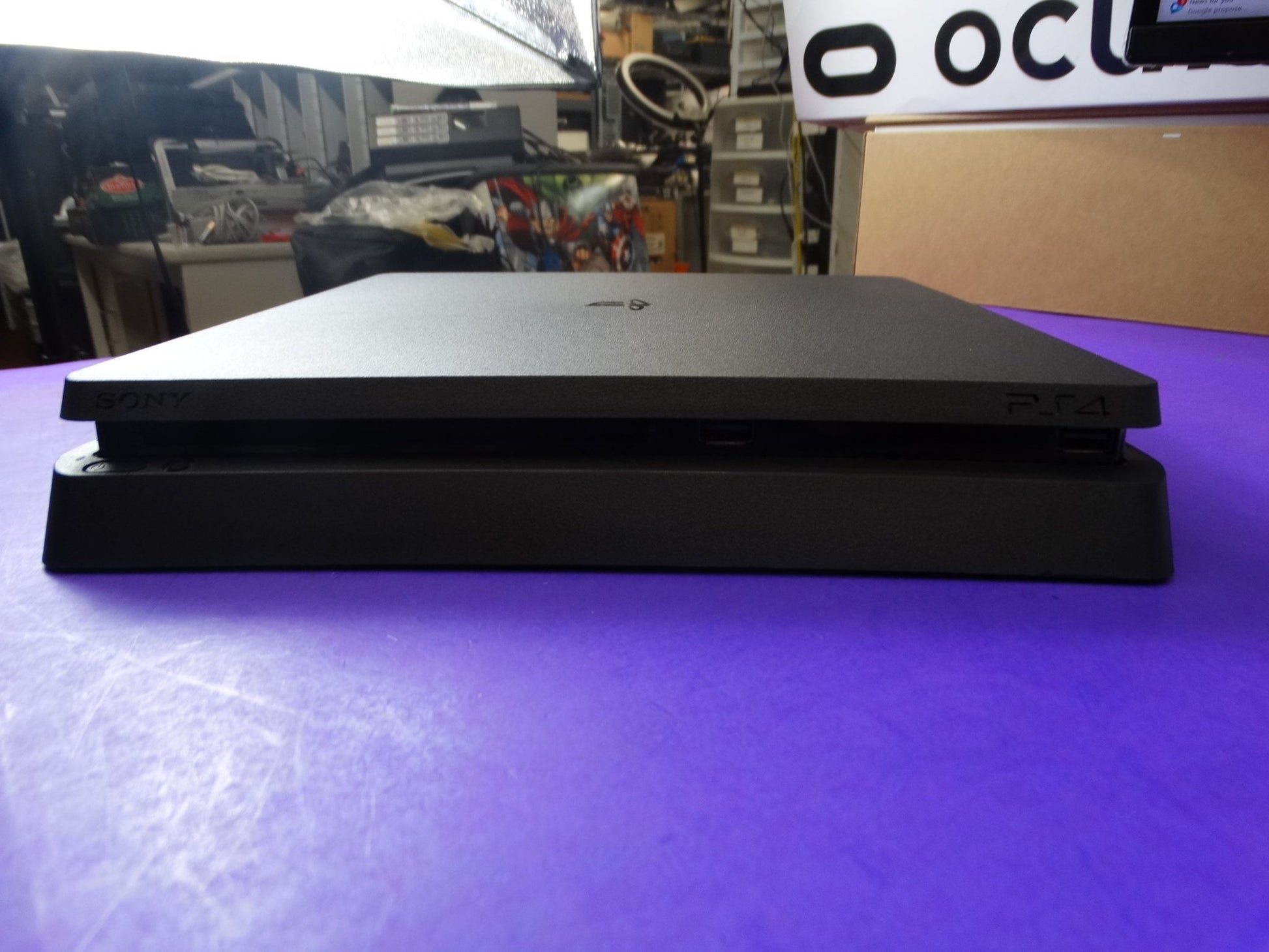 PlayStation 4 Slim 1TB Console + Wireless Controller – Fully Tested - WeBuyElectronic