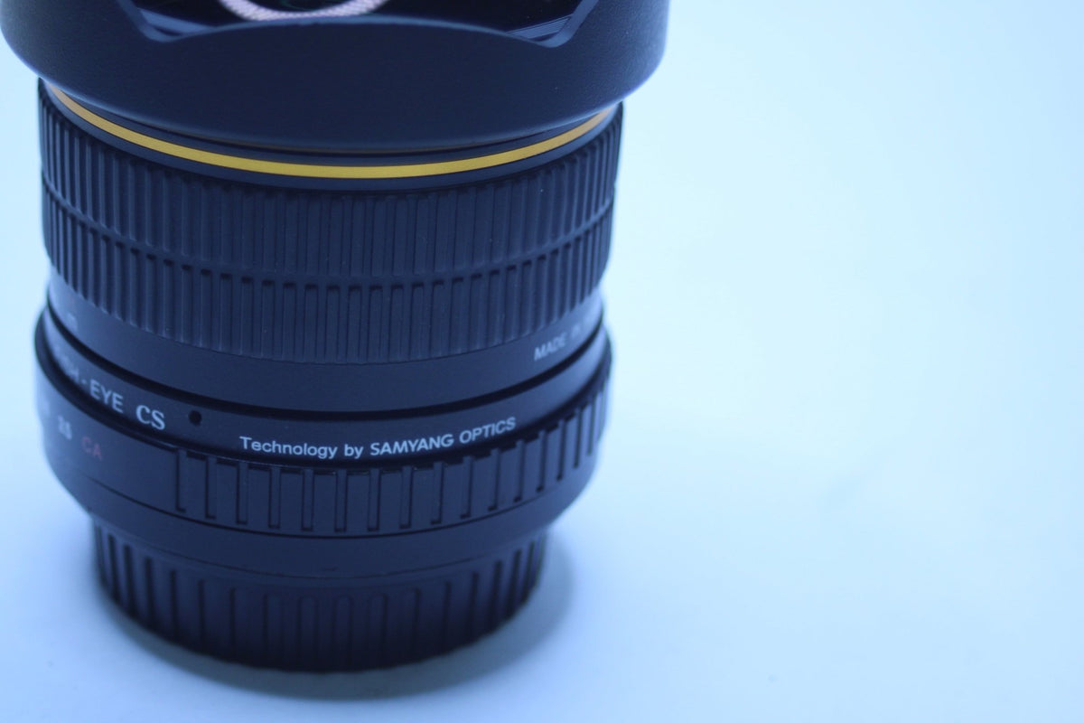 Rokinon 8mm f/3.5 Fisheye CS Lens for Canon – Manual Focus, Good Condition - WeBuyElectronic