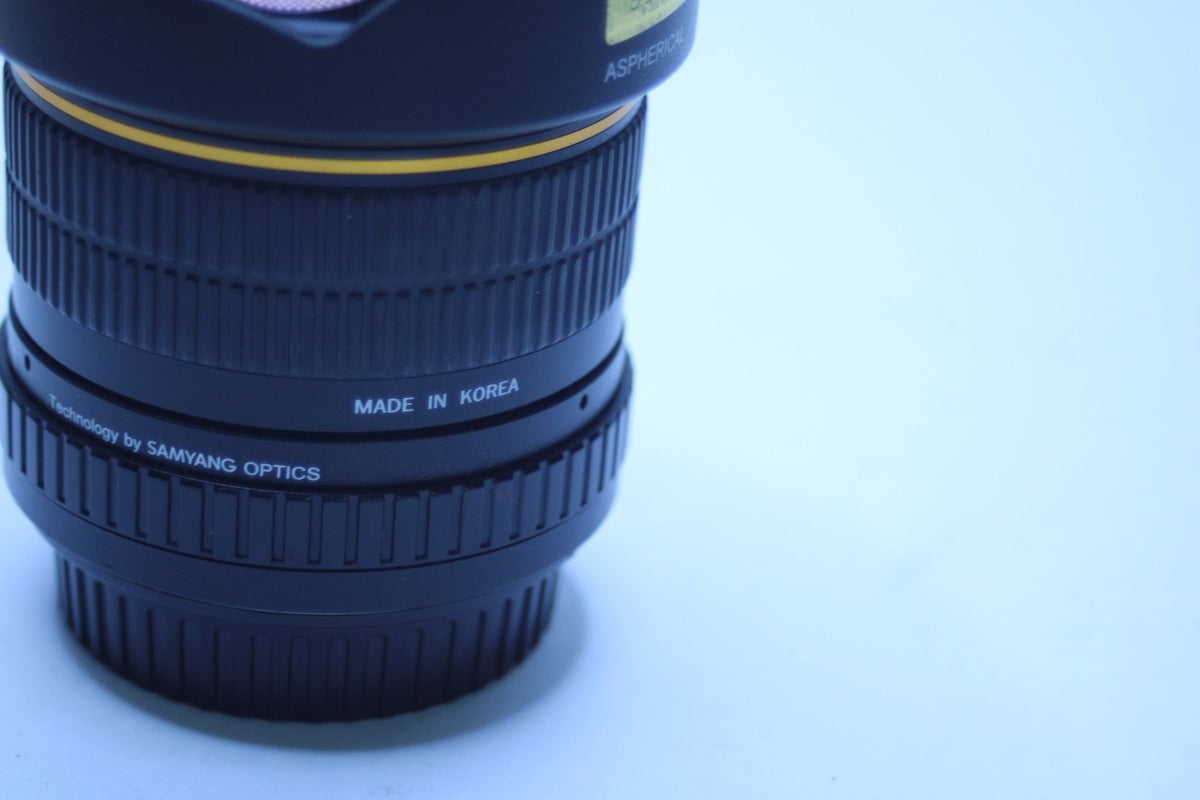 Rokinon 8mm f/3.5 Fisheye CS Lens for Canon – Manual Focus, Good Condition - WeBuyElectronic