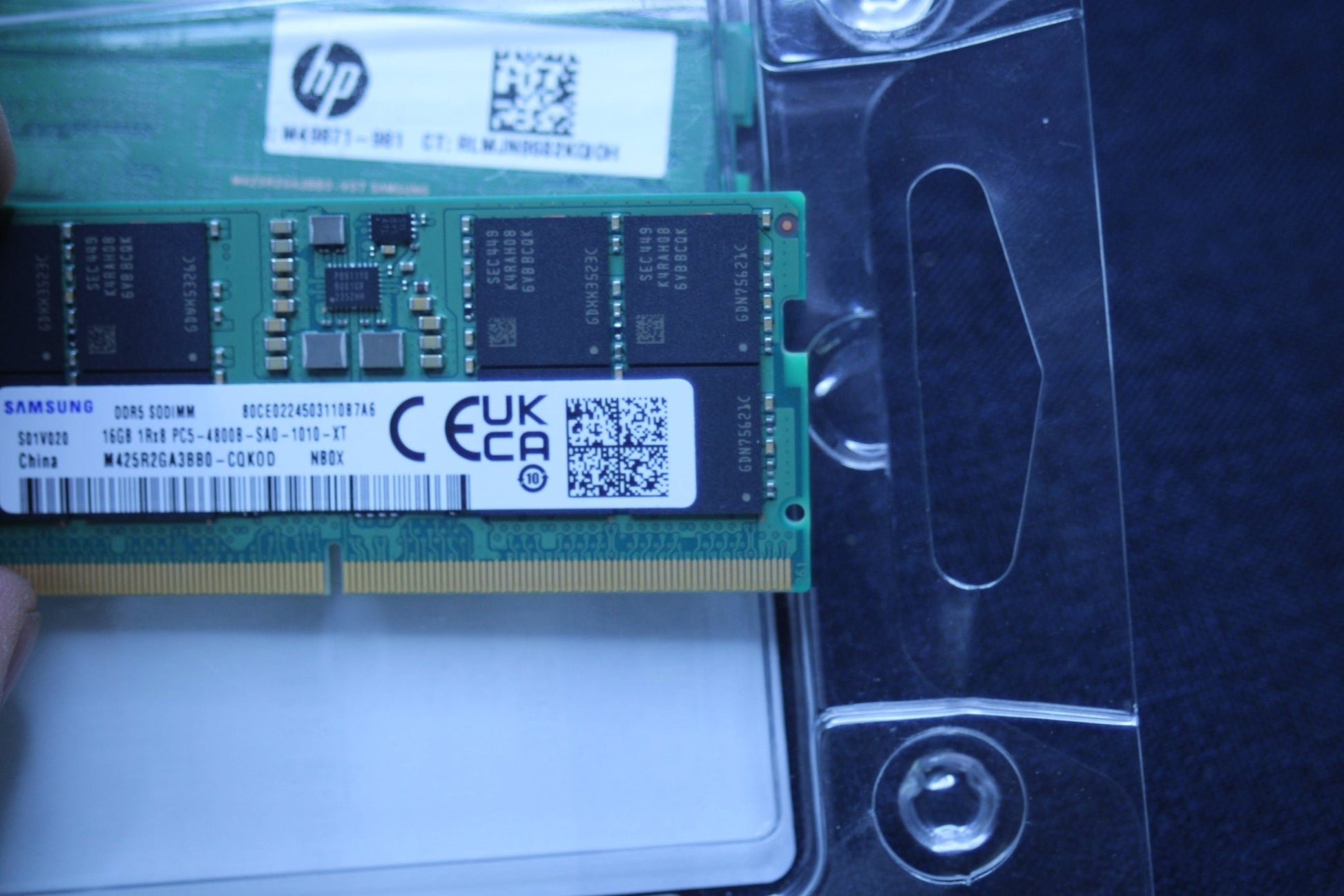 Samsung 16GB DDR5-4800 SODIMM Laptop RAM – PC5-38400 1Rx8 M425R2GA3BB0-CQK - WeBuyElectronic