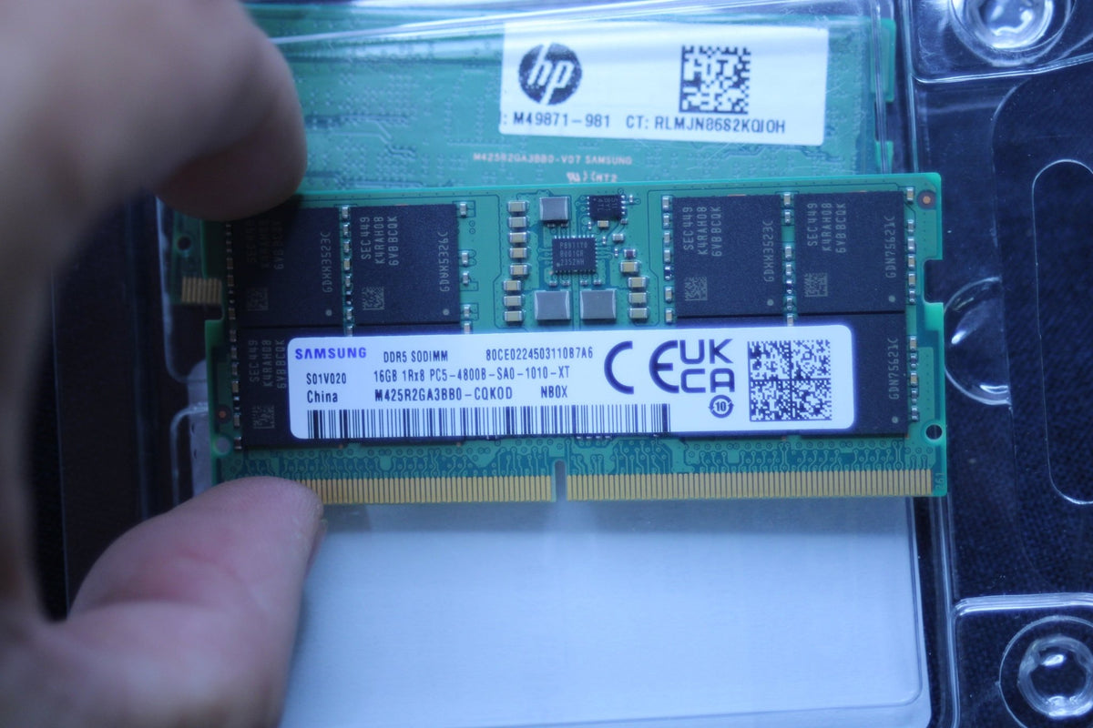 Samsung 16GB DDR5-4800 SODIMM Laptop RAM – PC5-38400 1Rx8 M425R2GA3BB0-CQK - WeBuyElectronic
