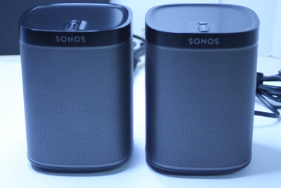 Sonos PLAY:1 Wireless Speaker Pair - 1st Gen S1/S2 App Compatible – Gray/Black – Tested - WeBuyElectronic