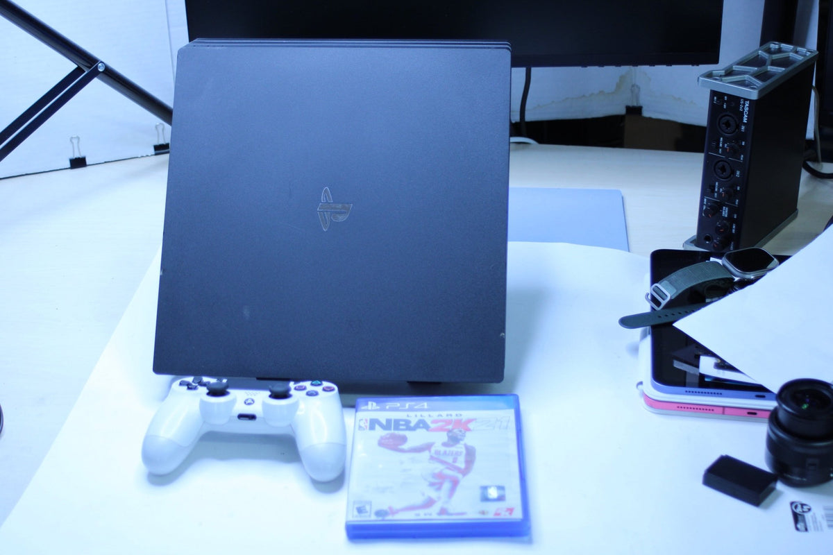 Sony PlayStation 4 Pro 1TB Black Console | 4K Gaming System PS4 - WeBuyElectronic