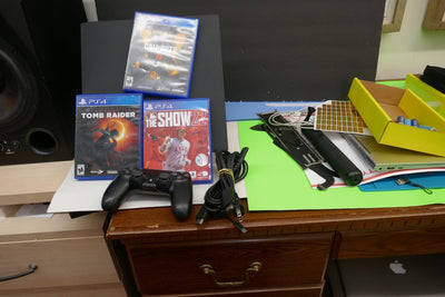 Sony PlayStation 4 Pro 1TB Console Bundle – 3 Games + HDMI & Power Cables - WeBuyElectronic