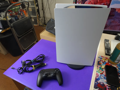 Sony PlayStation 5 Digital Edition Console + Wireless PS5 Controller & Cables - WeBuyElectronic