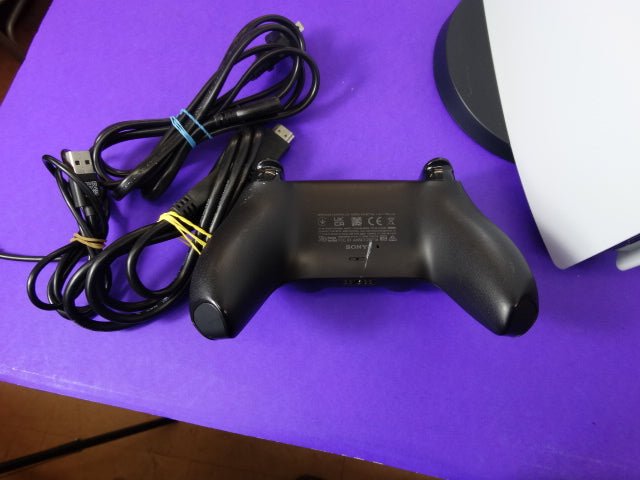 Sony PlayStation 5 Digital Edition Console + Wireless PS5 Controller & Cables - WeBuyElectronic