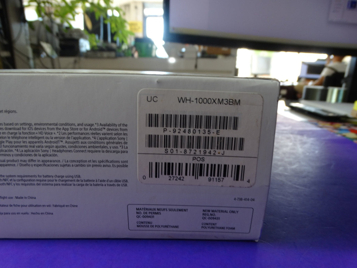 Sony WH-1000XM3 Wireless Noise Cancelling Headphones – Premium Sound & Comfort - WeBuyElectronic