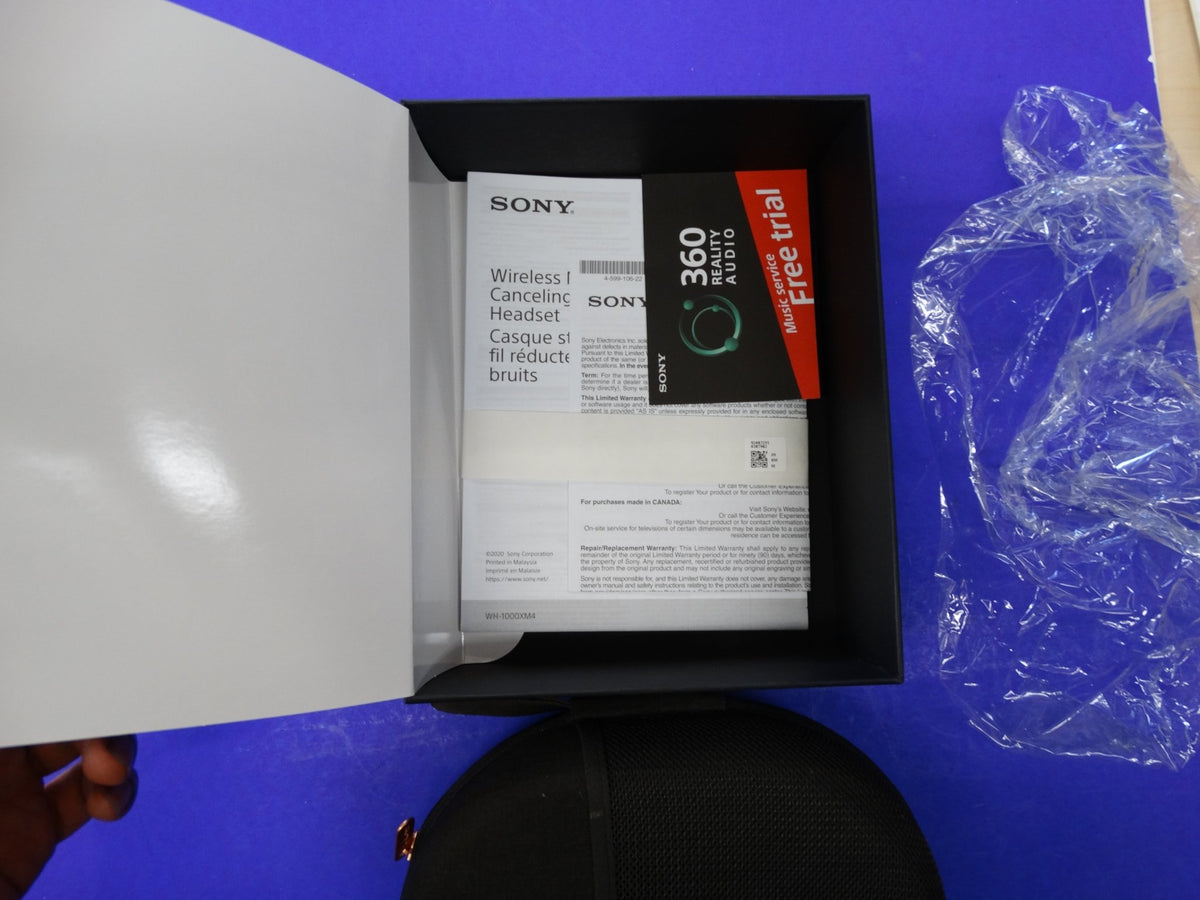 Sony WH-1000XM4 – Wireless Over-Ear Noise-Canceling Bluetooth Headphones - WeBuyElectronic