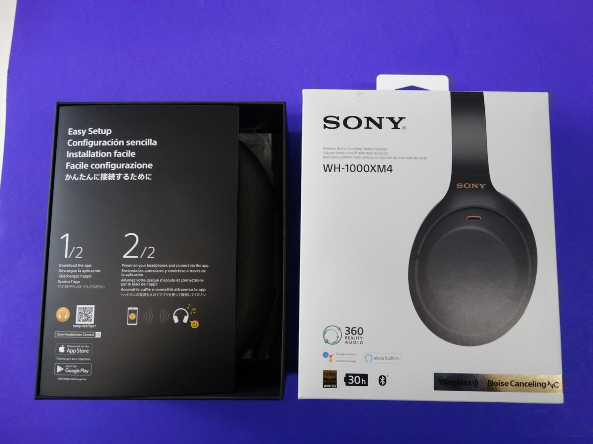 Sony WH-1000XM4 – Wireless Over-Ear Noise-Canceling Bluetooth Headphones - WeBuyElectronic