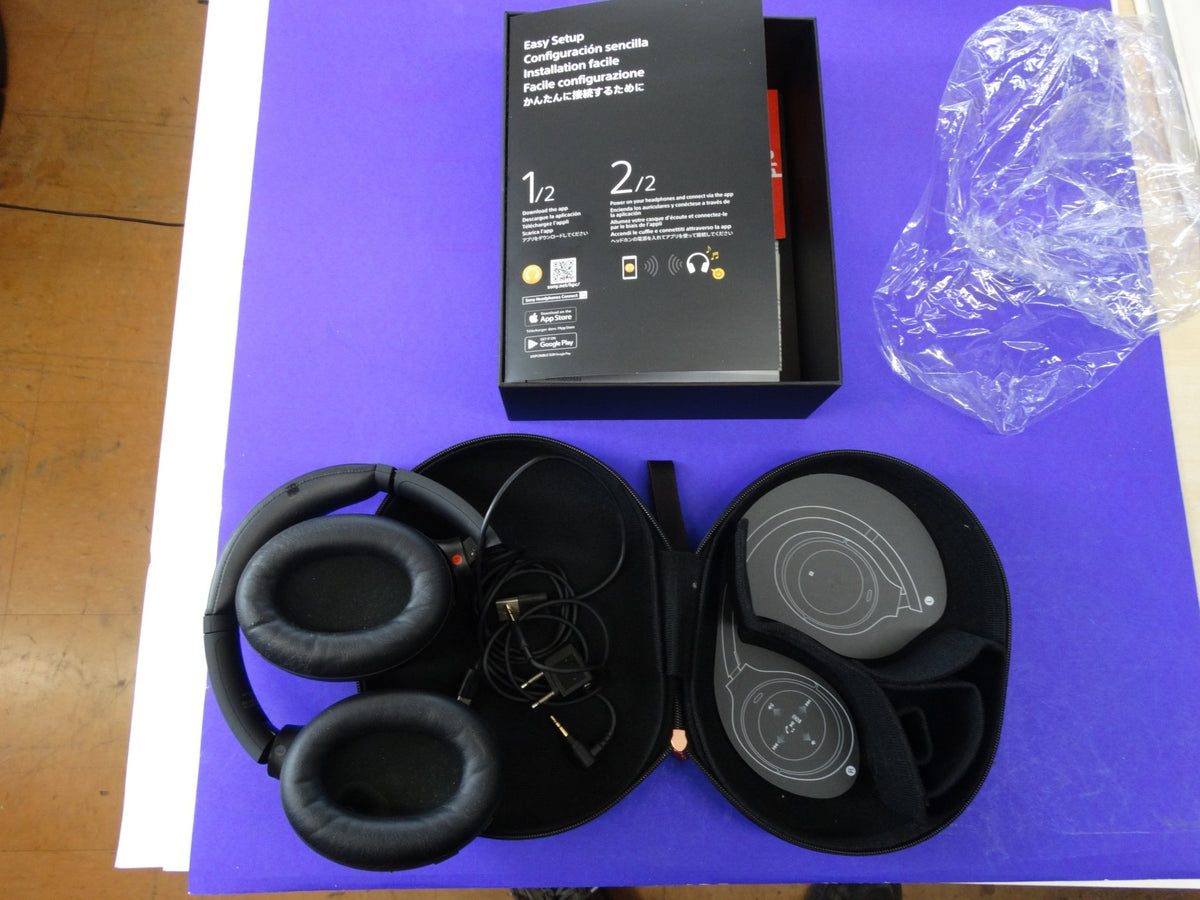 Sony WH-1000XM4 – Wireless Over-Ear Noise-Canceling Bluetooth Headphones - WeBuyElectronic