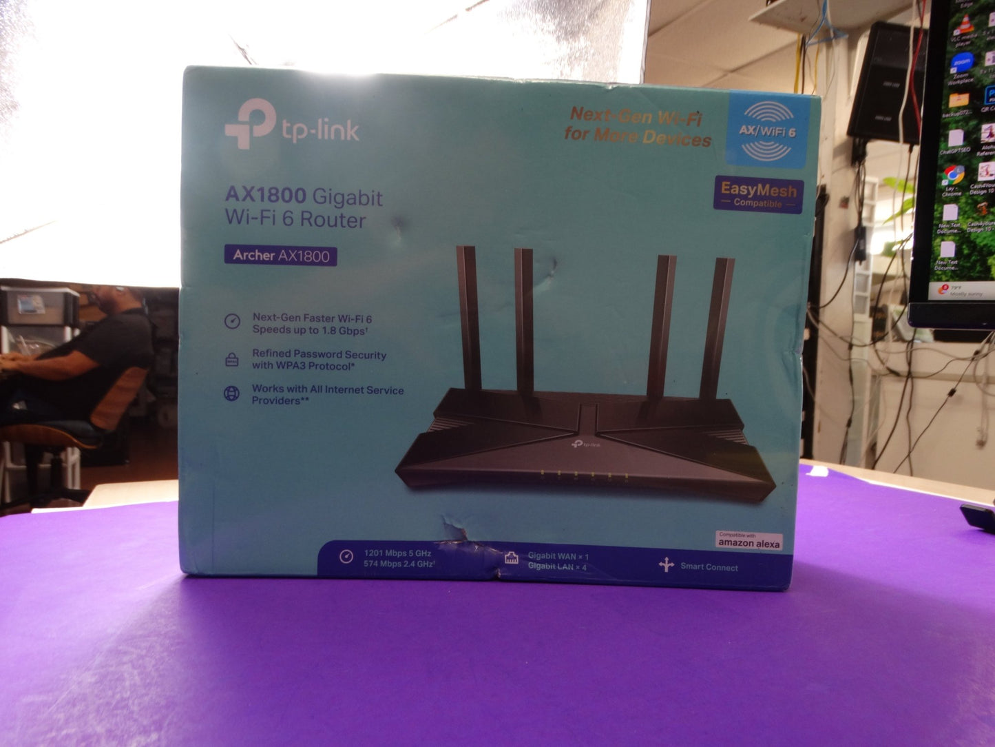 TP-Link Archer AX1800 (Model AX21) — a Wi-Fi 6 Dual-Band Gigabit Router - WeBuyElectronic