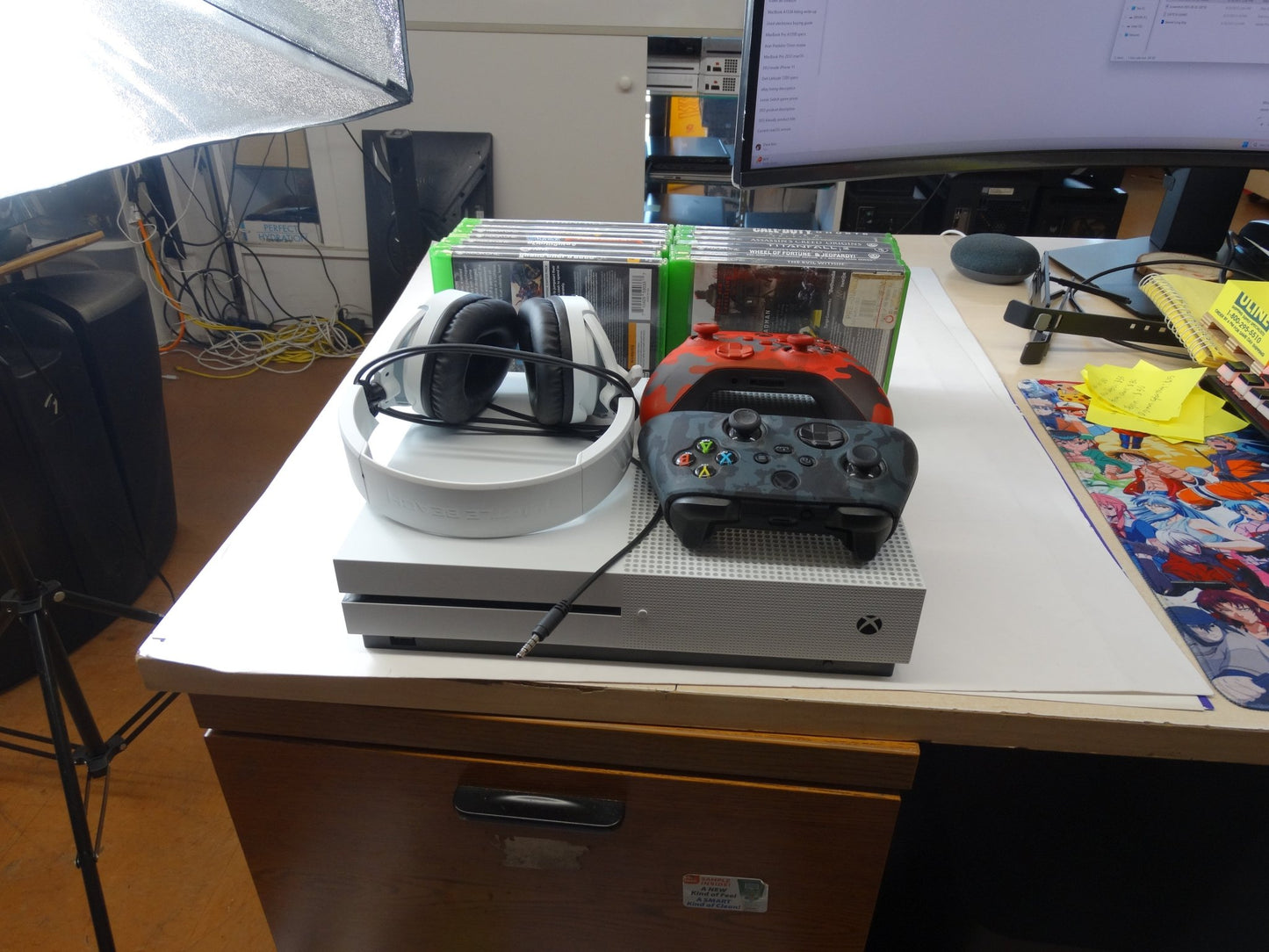 Xbox One S Console Bundle 500 gb – 14 Games + 2 Wireless Controllers + Turtle Beach Headset - WeBuyElectronic